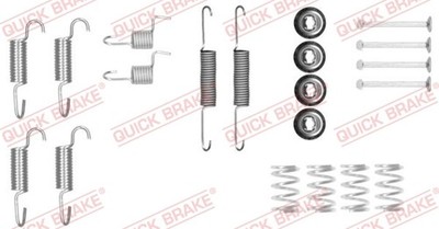 Zubehörsatz Feststellbremsbacken QUICK BRAKE 105-0025 für TRAX LACETTI EPICA 16V