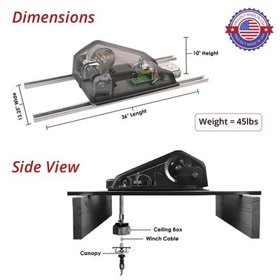 Aladdin Light Lift ALL300 Standard Mount Residential Grade Up To