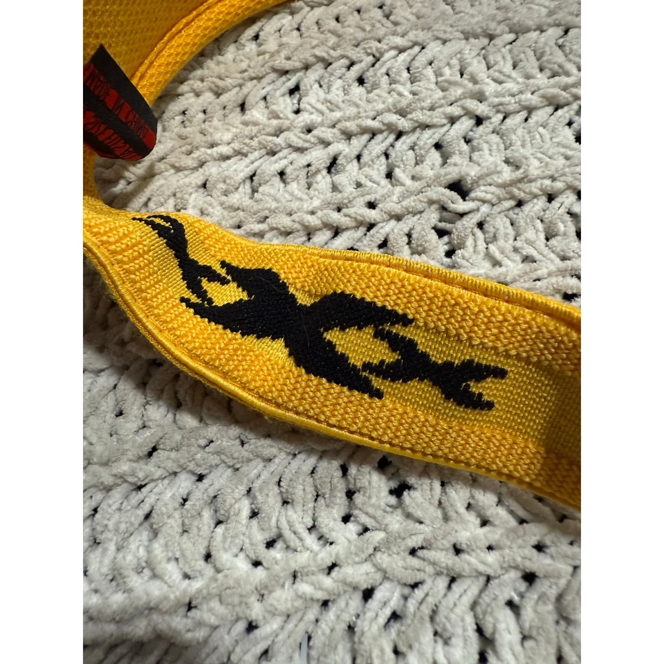 De Colección Von Dutch Visera Sombrero XXX Y2K Bordado Adulto Talla Única Ajustable Amarillo Foto 2 de 4