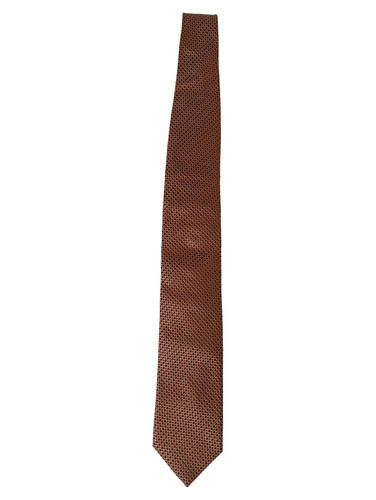 ROY ROBSON Krawatte Seide Braun Geometrisch Herren Business Elegant 152cm 7cm