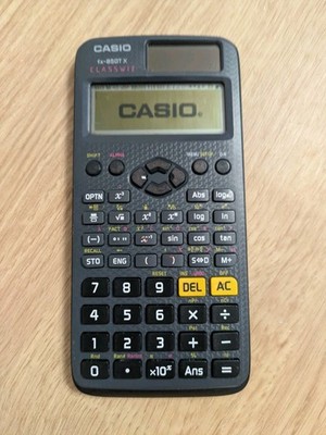 Casio FX-85GTX wissenschaftlicher Taschenrechner schwarz getestet funktioniert Schule UNI - schnelle Lieferung