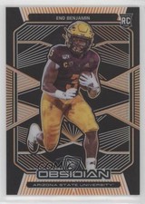 2020 Panini Obsidian Draft Picks Electric Etch Orange /25 Eno Benjamin #10 3nn