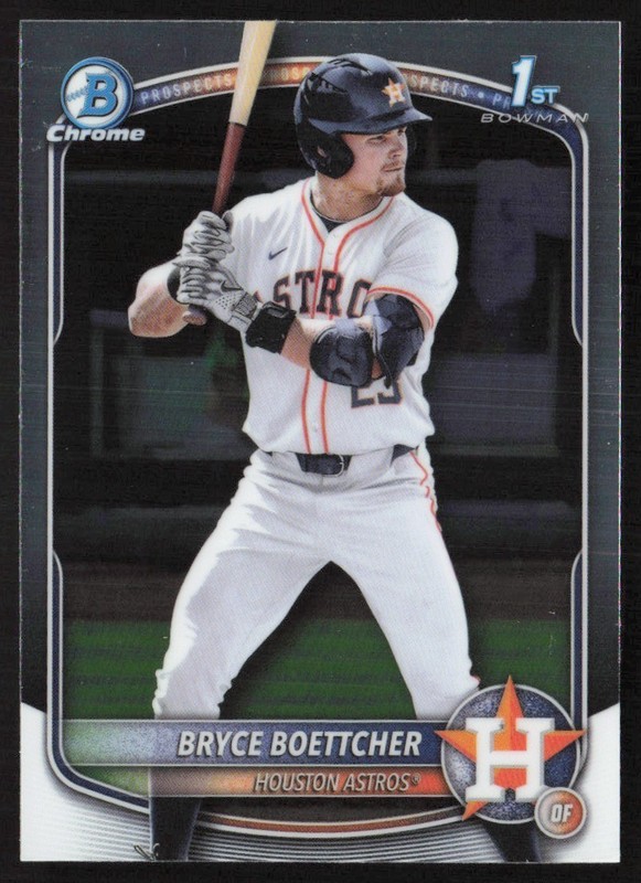 2025 Bowman Chrome Prospects Bryce Boettcher #BCP-243 GS1-7