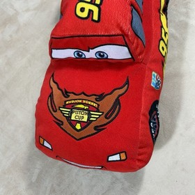 Pillow Disney Cars Lightning McQueen 17" Soft Doll Plush Cushion