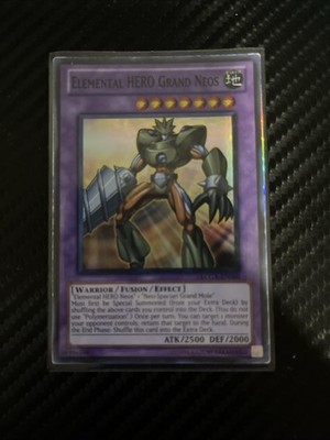 Elemental Hero Grand Neos LCGX-EN060 Super Rare Unlimited Edition Card