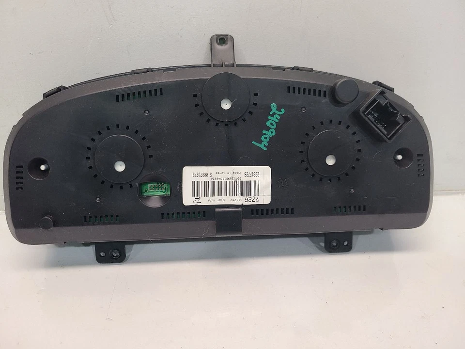 Chevrolet Captiva Sport 2012 velocímetro clúster - MPH/144 k millas n.º de parte: 22817726 Foto 2 de 4