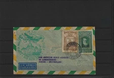 AB919) Alter Beleg 1948 Brasilien in die Schweiz