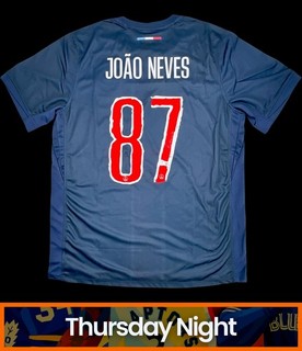 MVPS MYSTERY BOX OPENED AUTOGRAPHED JERSEY JOAO NEVES PARIS SAINT GERMAIN PSG