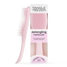 Tangle Teezer Ultimate Detangler Brush for Wet & Dry Hair, Millennial Pink 