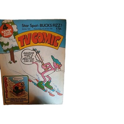 TV COMIC NO 1620 7th JANUARY 1983 ROOBARB  POPEYE TOM & JERRY RARE Combined Post