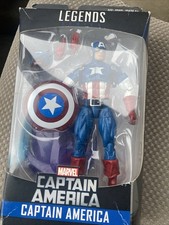 Hasbro Marvel Legends Captain America 6-Inch Action Figure Build A Red Skull
