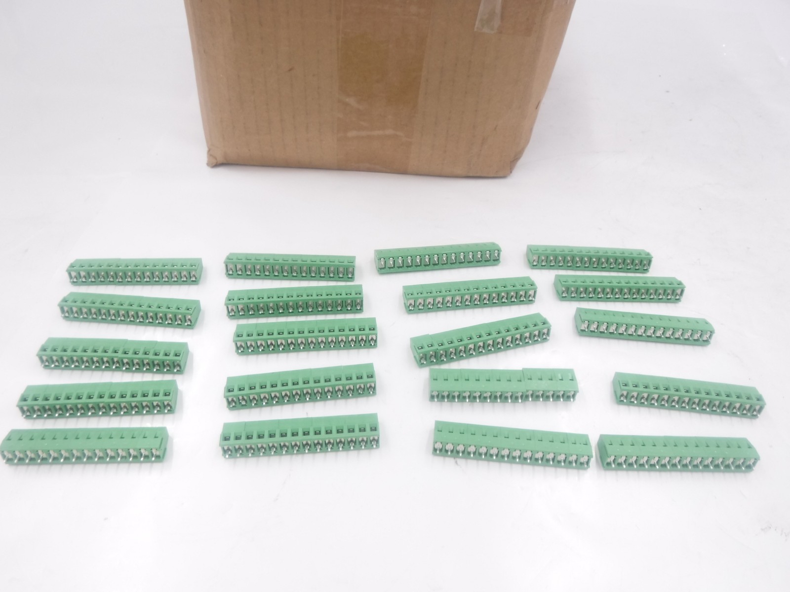 20 Pack On Shore Technology 5.08mm 14 Position Wire To Board Terminal Blocks