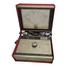 Snap-on Mt-416 Primary Tach Dwell Meter Vintage Ignition Tester Damaged Cord