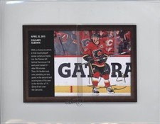2015-16 SP Authentic Authentic Moments Booklet Auto Jiri Hudler #AB-JH Auto 2a8