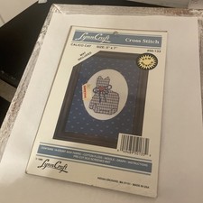 Vintage Lynn Craft Cross Stitch Kit, Calico Cat, 50-133, NIP