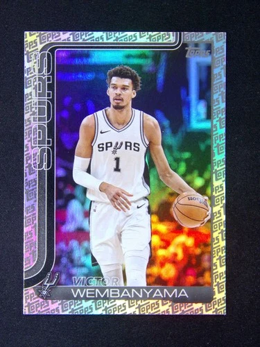 2025-26 Topps Flagship Victor Wembanyama #195 Toppsfractor