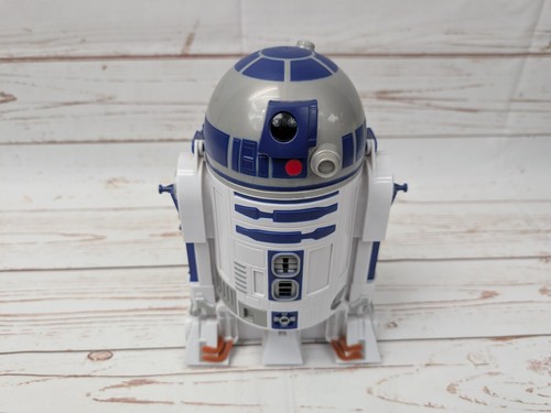 Seau à pop-corn Star Wars R2-D2 avec poignée Disney Parks Star Wars Tours WDW - Photo 8/11