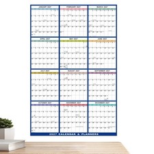 2027 Dry Erase Wall Calendar- Yearly Wall Calendar, Perfect For Office, Home