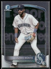 超新星！！Lazaro Montes 直筆サイン　マリナーズ　期待のプロスペクト Lazaro Montes 2023 Bowman #CPA-LM Chrome Prospect Auto (1st) Price
