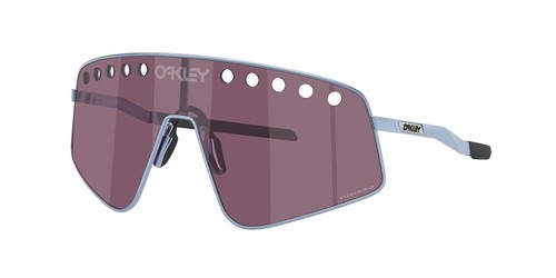 Oakley OO6025-0438 Sutro Ti Sweep Sonnenbrille Stonewash Prizm Road schwarze Gläser - Bild 1 von 3