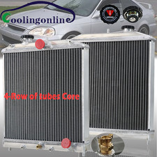 Radiator 4 Row Fit 1992-2000 Honda Civic Eg Ekdel Sol Integra B16 B18 D15 D16