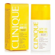 Image of Clinique Mineral Sunscreen Fluid for Face SPF 50 | 30ml/1fl.oz | Authentic