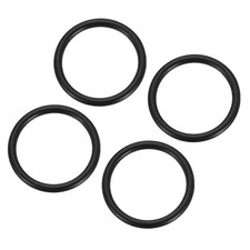 1 Inch Metal O Ring, 4 Pcs Seamless Solid 304 Stainless Steel Rings 3mm x 25mm