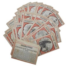 C.1875 CHARLES DICKENS Oliver Twist VICTORIAN CARD GAME Pickwick ORIGINAL BOX