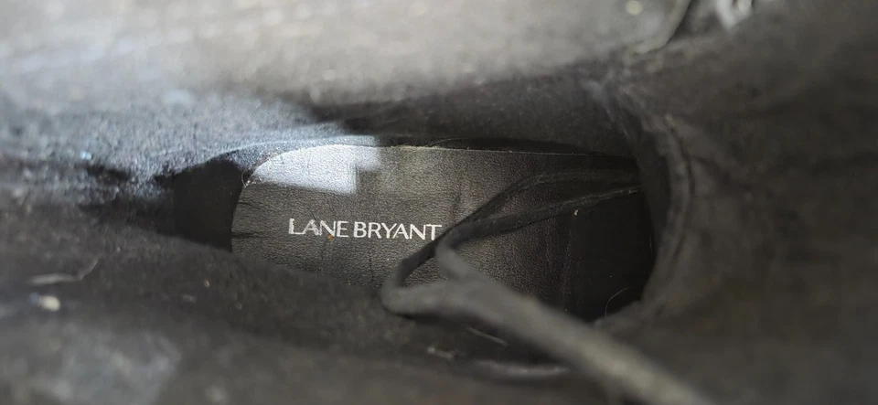 Черные боевые ботинки Lane Bryant 9w - Изображение 3 из 4