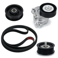 Engine Drive Belt Tensioner Idler Pulley Serpentine Belt Kit Fit Mercedes-benz Engine Drive Belt Tensioner Idler Pulley Serpentine Belt Kit Fit Mercedes-benz
