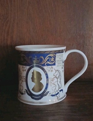 Dunoon Queen Elizabeth II Diamond Jubilee 8 Oz Mug 1952 2012 England 