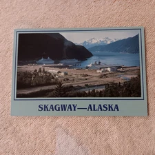 Skagway Alaska Vintage Postcard USA Anchorage Historic