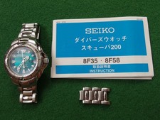 Orologio Seiko Prospex Diver Automatico SBCM003 Uomo Vintage Qualità Polso 17cm