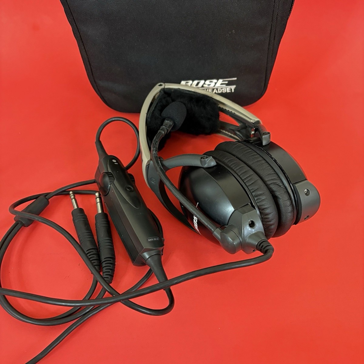Bose X Aviation A10 Dual GA Plugs Headset AHX-32-01 | eBay