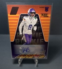 Zenith 2023 Mekhi Blackmon Rookie Red Zone Autograph #168 Vikings NFL Football