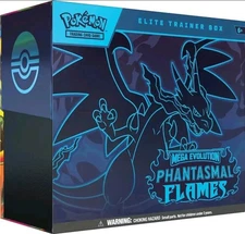 Pokemon Phantasmal Flames ETB Elite Trainer Box - Factory Sealed