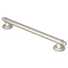 Moen YG2224BN Brantford Safety 24" Designer Bathroom Grab Bar - Brushed Nickel