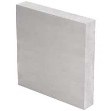 6061 T651 Aluminum Sheet Metal 6 x 6 x 1Inch (25.4MM) Flat Plain Thickened Al