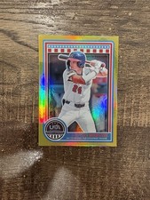 2025 Panini USA Baseball Stars and Stripes Gold CJ Weinstein /10