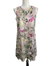 Spense Embroidered Floral Cottagecore Girly Pink Blush Spring Dress -Size 4