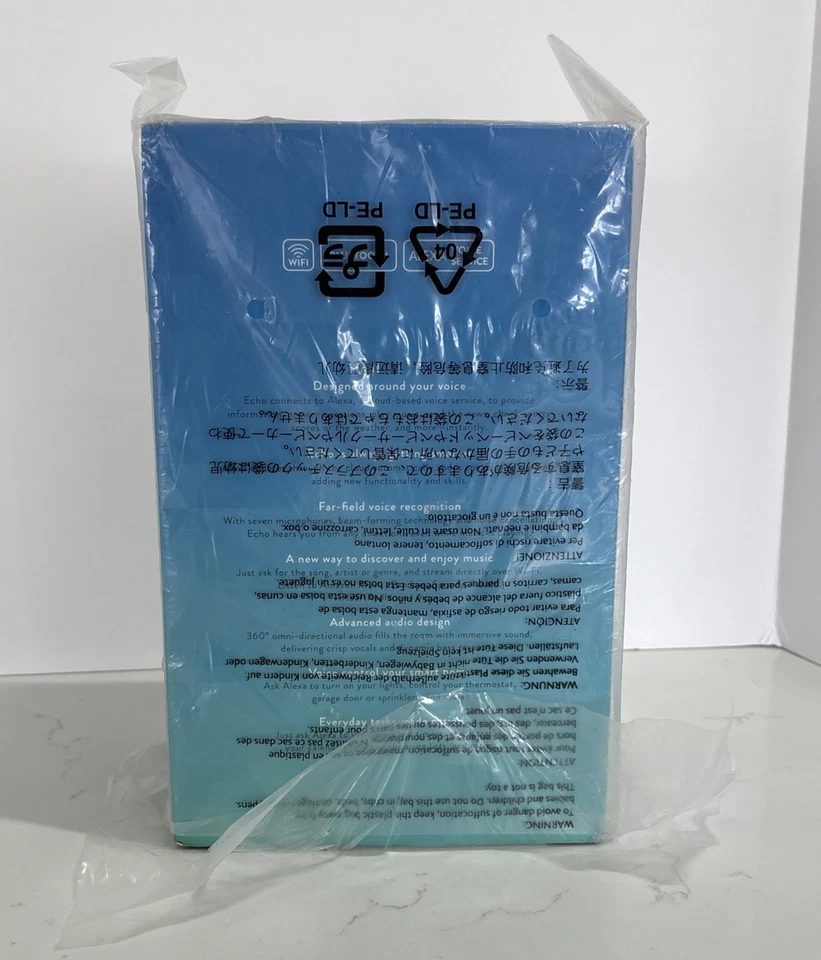 Amazon Echo Smart Home Bluetooth Speaker – Black – Alexa Voice Control, NEW - Image 2 of 4