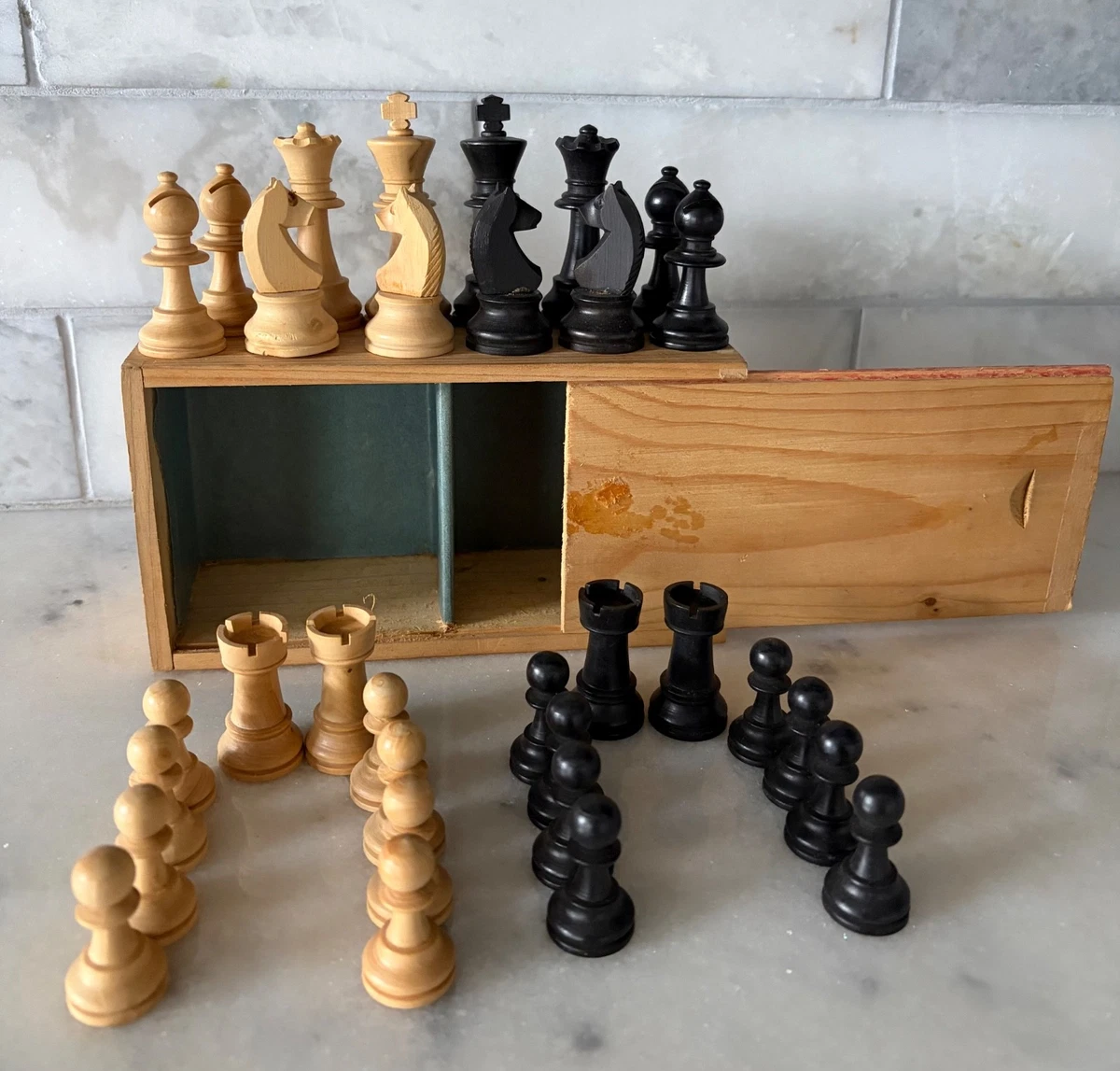 Juegos de ajedrez de madera tallada - Diseño Exclusivo y Elegante