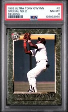 1992 ULTRA TONY GWYNN FIELDING #2 SPECIAL NO. 2 PSA 8