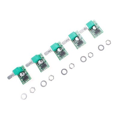 5 Stück ANGEEK Mini PAM8403 Stereo Verstärker 5V 3W+3W Handy Digital Power Amp M
