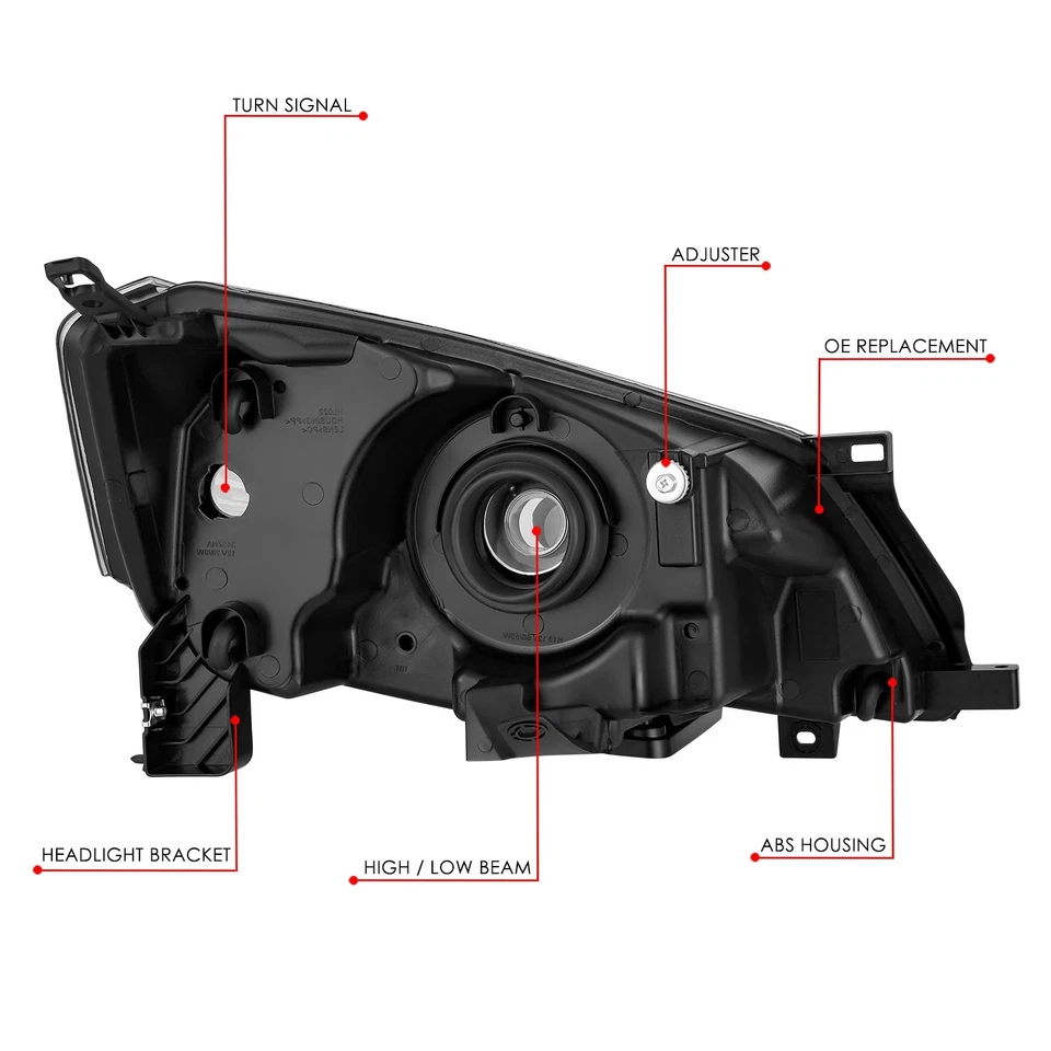 Conjunto de faros esquineros ámbar carcasa cromada para Nissan NV200 Fit 13-21 Foto 4 de 4