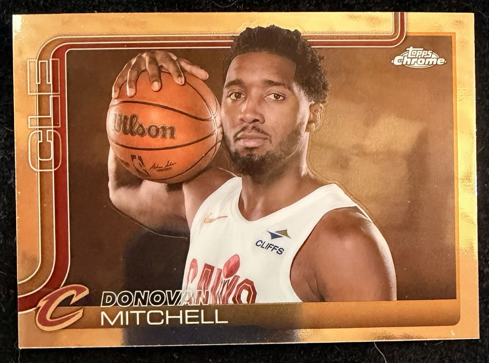 2025-26 Topps Chrome Donovan Mitchell Image Variation SP #69 Cleveland Cavaliers