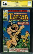 Tarzan #1 (35 Cent Price variant CGC 9.6 SS Roy Thomas) Only Signed CGC Copy