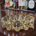 Vintage Anchor Hocking Nova-Boopie Bubble Crystal Clear Glass Ashtray Trinket...