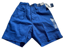 Vintage 80's Towncraft Shorts Blue Stretch Elastic Waist JC Penney NEW size 32