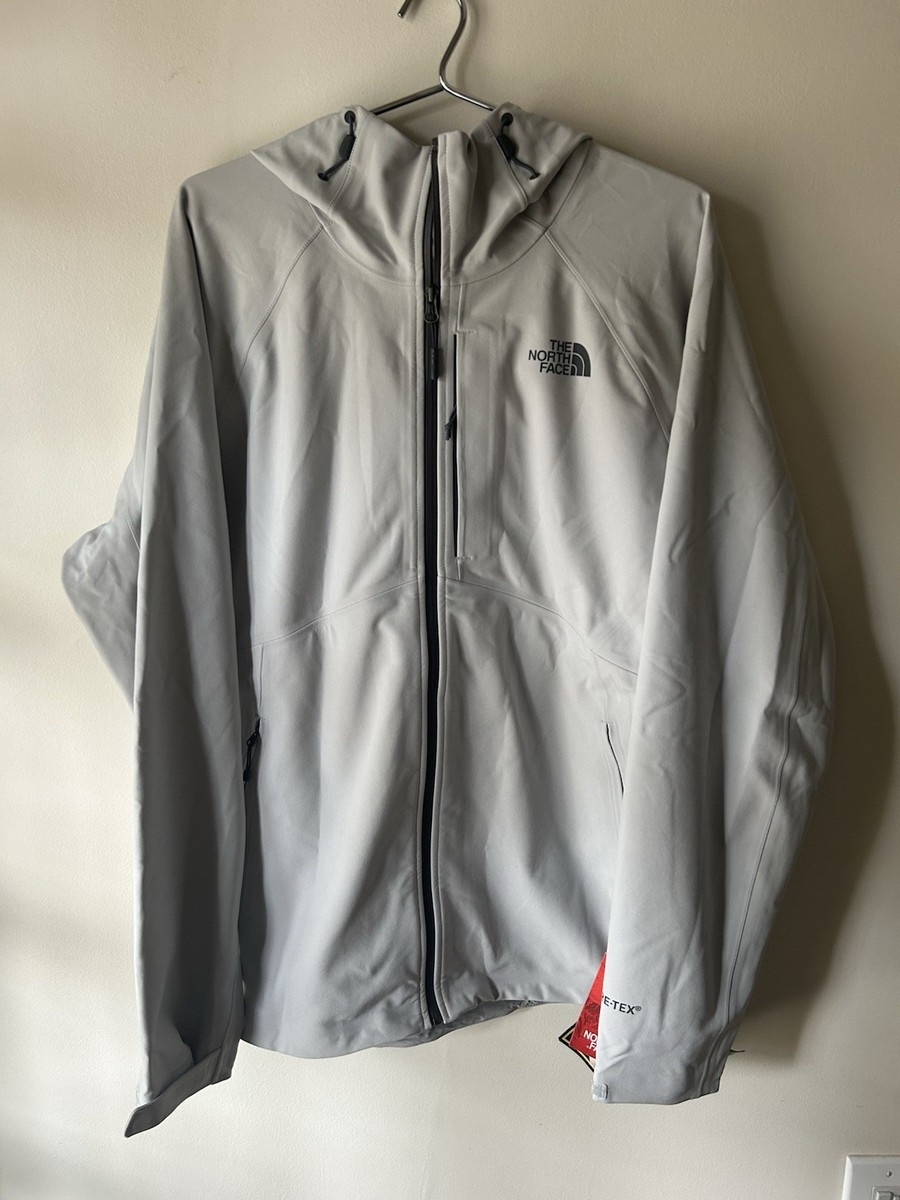 North Face Men's Apex Flex GTX Soft Shell Jacket- XL, Gray Heather